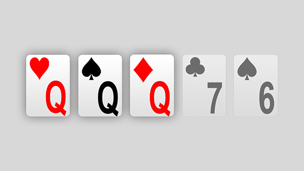 The Odds of Making Three of a Kind in Poker